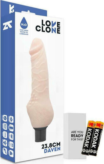 Nanma Loveclone Daven Realistic Vibrator 23.8cm Carne
