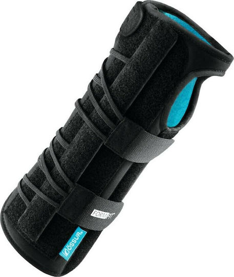 Ossur Formfit Wrist 25 Universal Schiene Handgelenk 25cm Rechte Seite in Schwarz Farbe