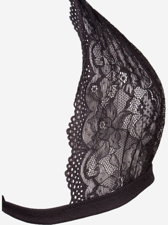 Norddiva Lingerie Dantelat Set de Lenjerie Bralette cu Brazilia Negru Set Bralette cu Brazil din dantelă