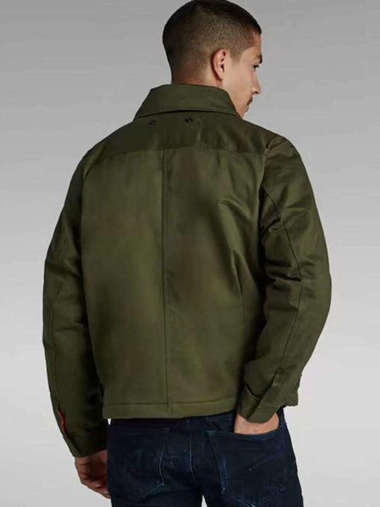 G-Star Raw Herren Jacke Lässig Grün