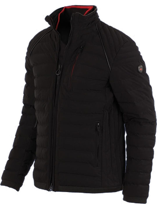 Molecule Geacă Iarna Puffer Neagră