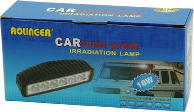 Rolinger LED Lightbar Universal 9-30V 18W 1pcs