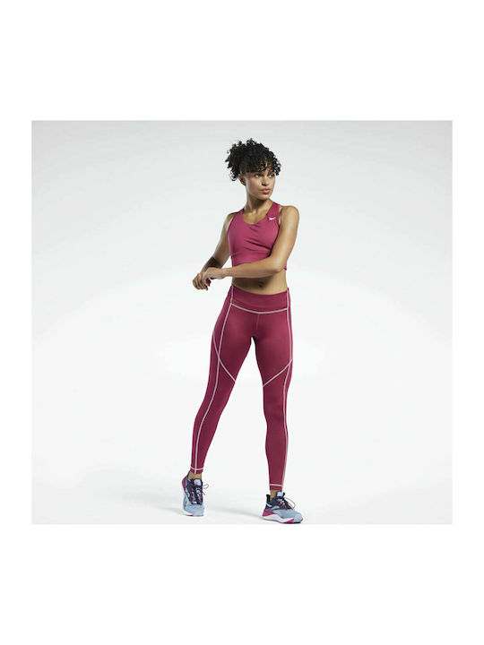 Running Essentials High Impact Women's Sports Bra without Padding Punch Berry