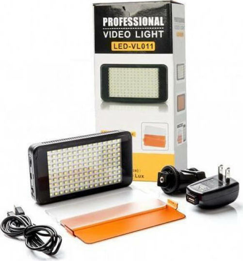 Factory VL-011 Video Light 3200 - 6000K 12W με Φωτεινότητα LUX 675 Lux