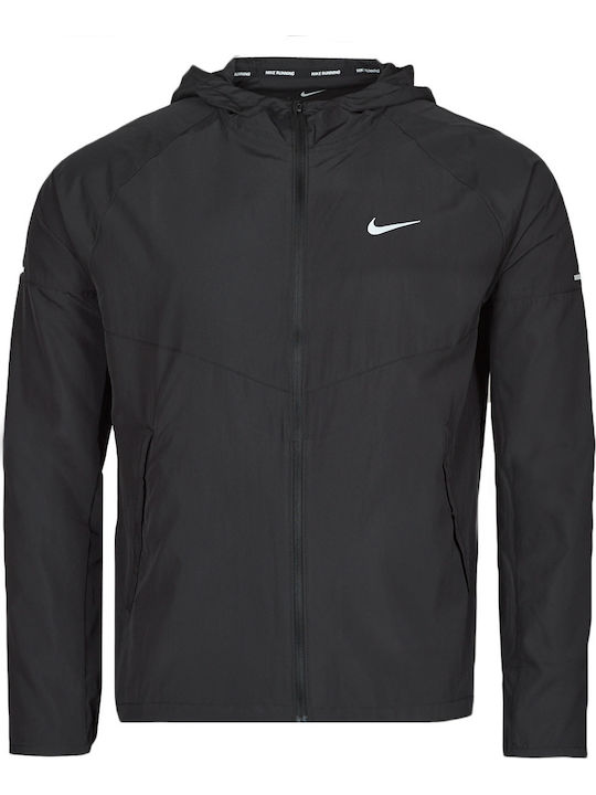 Repel Miler Athletic Jacket Windproof Black