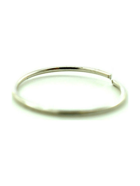 Mertzios.gr Nose Earring Hoop made of Platinum