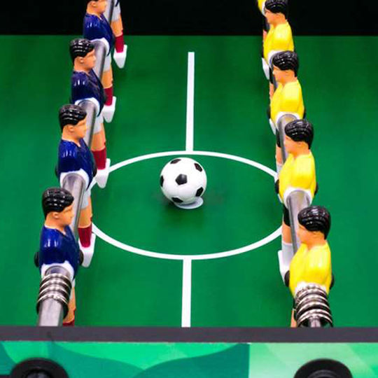 BigBuy Foosball Maracaná Wooden Foldable Football Standing Table L118.5xW60.5xH78cm