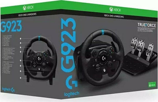 Logitech G923 Trueforce Τιμονιέρα με Πετάλια για PC / XBOX One / Xbox Series X/S με 900° Περιστροφής