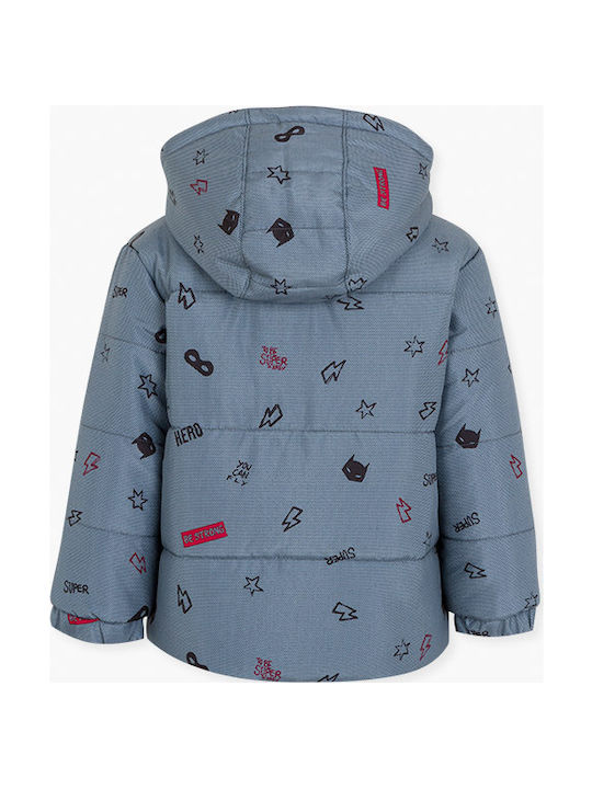 Losan Kids Casual Jacket short Hooded Gray