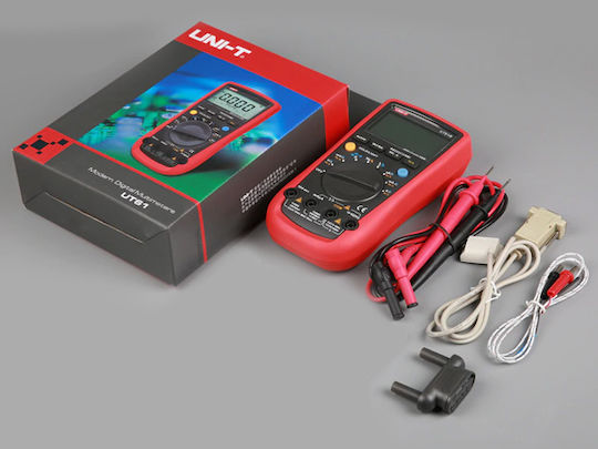 Uni-T Ψηφιακό Πολύμετρο True RMS με Buzzer με Μέτρηση AC / DC UT61E