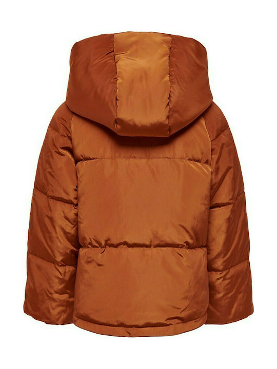 Kids Only Kids Casual Jacket short Hooded Orange