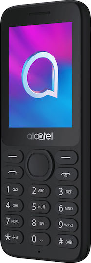 Alcatel 3080G Single SIM Κινητό με Κουμπιά Μαύρο