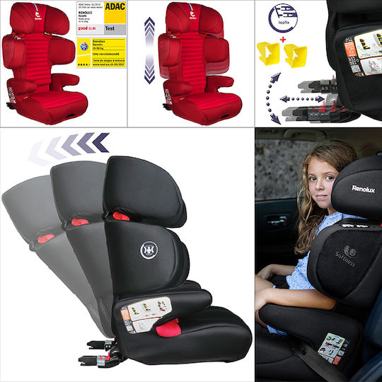 Renolux Renofix 2 Baby Car Seat with ISOfix Passion 15-36 kg