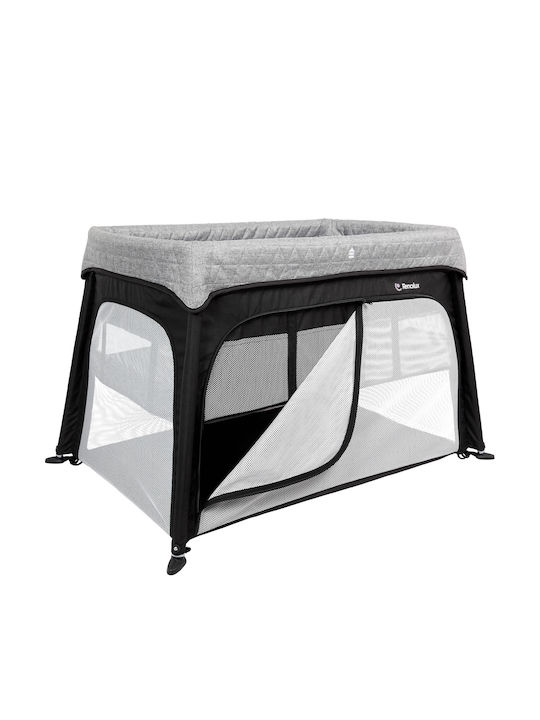 Renolux Fovea Griffin Кошара за игра 2 Нива с Матрак Сив 108x55см