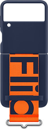 Samsung Задна корица Силикон Тъмносин (Galaxy Z Flip3 5G)