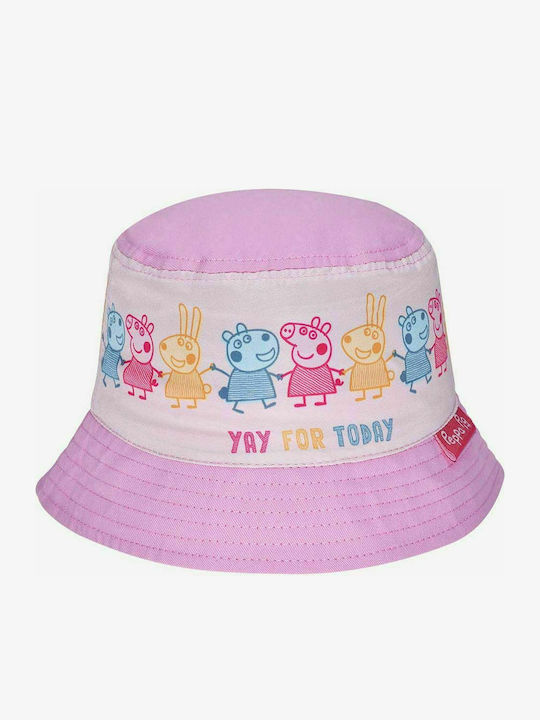 Stamion Kids' Hat Bucket Fabric Pink