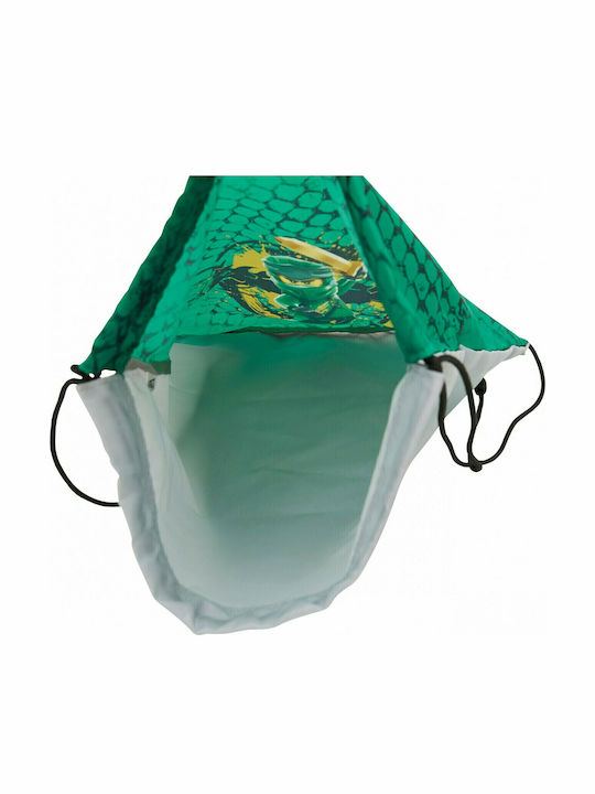 Lego Wear Ninjago Παιδική Τσάντα Πουγκί Πράσινη