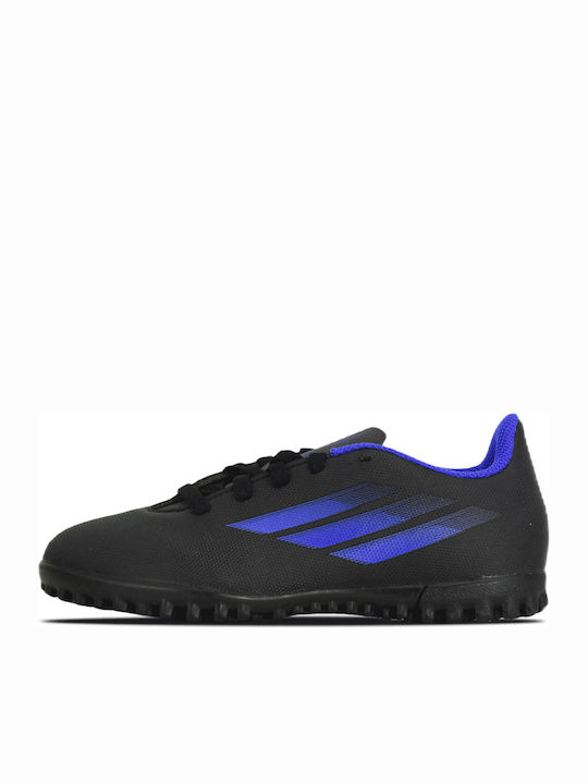 Adidas Παιδικά Ποδοσφαιρικά Παπούτσια Performance X Speedflow.4 TF με Σχάρα Μαύρα