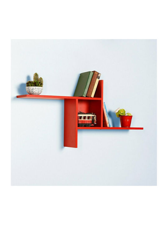 Wandregal Rotes 100x18x50cm