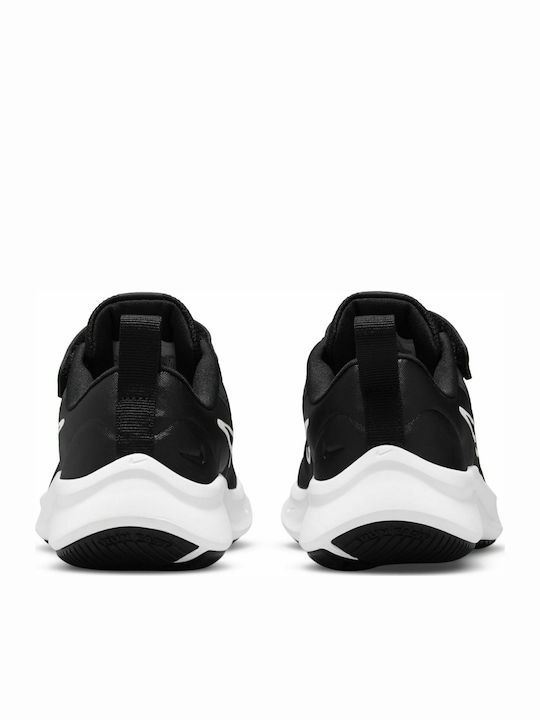 Star Runner Star Runner 3 Kids Sports Shoes Running with Hoop & Loop Closure Black / White