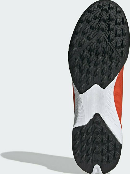 X Speedflow.3 TF Kinder Fußballschuhe und Stollenschuhe mit Rasen Rot / Core Schwarz / Solar Rot