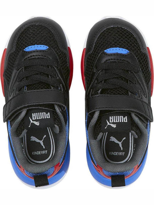 X Ray Lite Αθλητικά Παιδικά Παπούτσια Running με Σκρατς Μαύρα