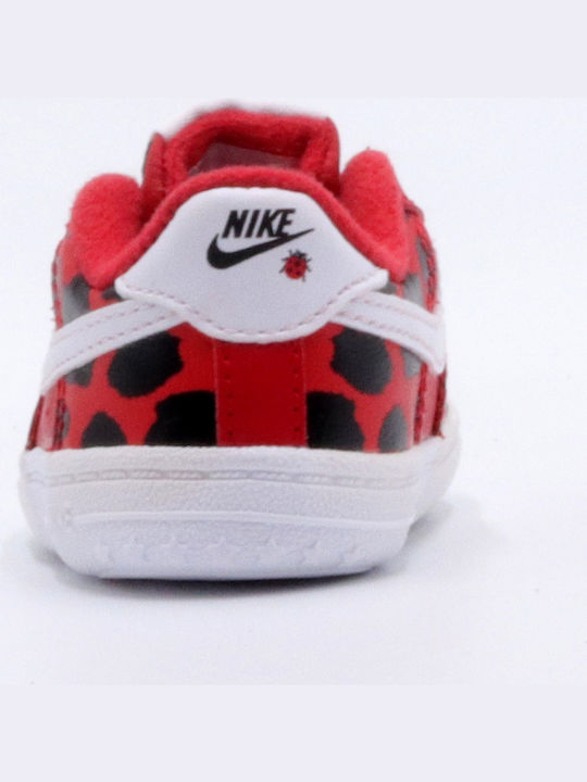 Nike Βρεφικά Sneakers Αγκαλιάς Κόκκινα Air Force 1