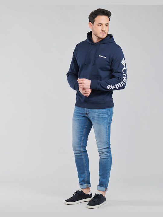 Viewmont II Men's Sweatshirt with Hood & Pockets Navy