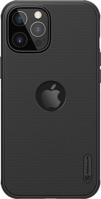 Nillkin Super Frosted Back Cover Πλαστικό (Logo Cutout) Μαύρο (iPhone 12 / 12 Pro)