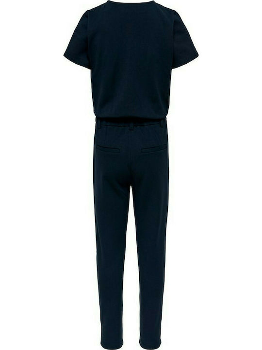 Kids Only Girls Fabric Jumpsuit Navy Blue