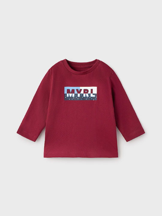 Mayoral Kids Blouse Long Sleeve Red