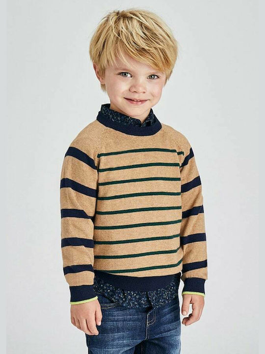 Mayoral Kids Sweater Long Sleeve Beige