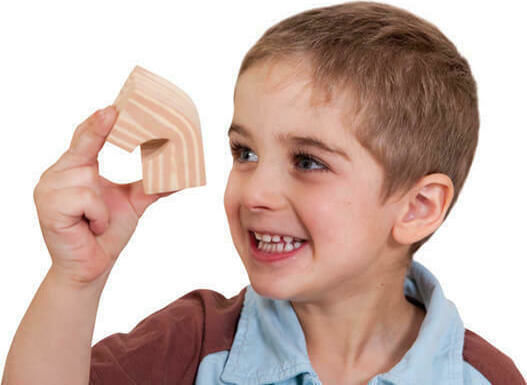 Edushape Wooden Building Blocks for 1+ Year Olds 30 Pieces