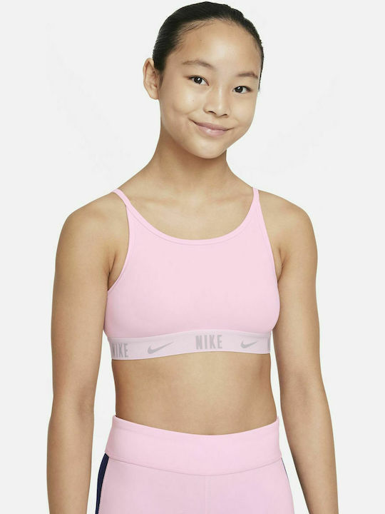 Nike Trophy Kinder-Bustier Dri-Fit Rosa
