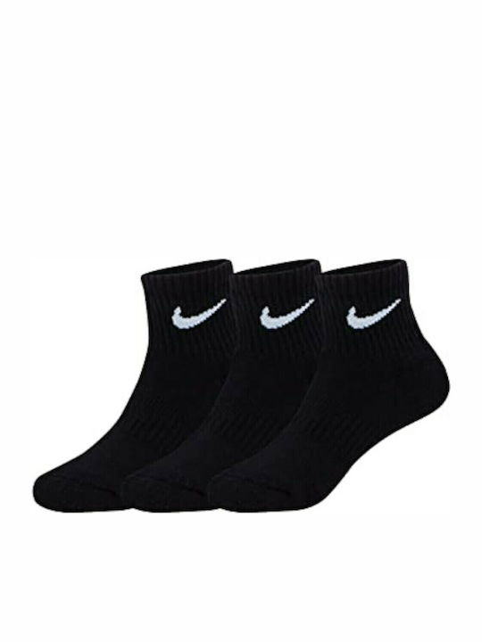 Nike Sportliche Kinder Söckchen Dri-Fit PERFORMANCE Schwarze 3 Paar Nike Sportliche Kinder Söckchen Dri-Fit PERFORMANCE Schwarze 3 Paar