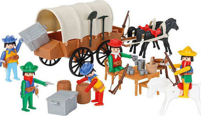 Pilsan Miniature Toy Cowboy Carriage for 3+ Years