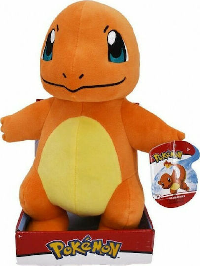 Jazwares Λούτρινο Pokemon 25 εκ. (Διάφορα Σχέδια) 1τμχ