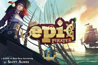 Gamelyn Joc de Masă Tiny Epic Pirates pentru 1-4 Jucători 14+ Ani GLGTEP 23156