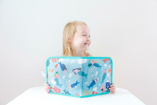 Jaq Jaq Bird Painting Chalkboard Book With Chalk Mermaids for Children 3+ years Years