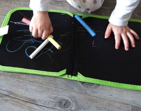 Jaq Jaq Bird Painting Chalkboard Book with Chalks Ocean for Children 3+ years Years