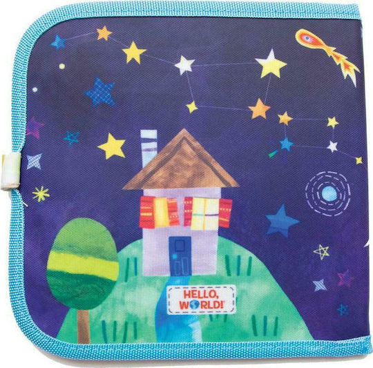 Jaq Jaq Bird Painting Chalkboard Book With Chalks Solar System for Children 3+ Years