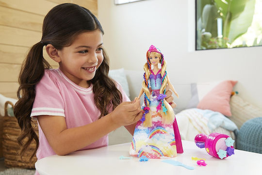 Barbie Принцеса Мечтателна Коса Кукла Дриймтопия за 3+ години+ години