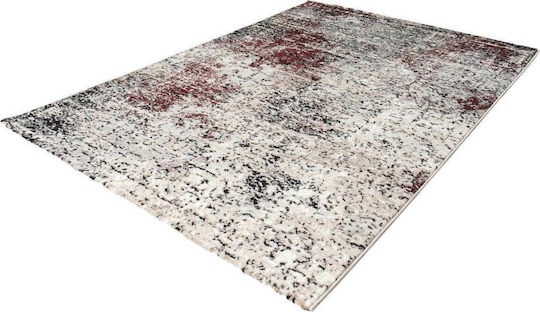 Balsan Estia Covor Rectangular Negru / Crem / Roșu
