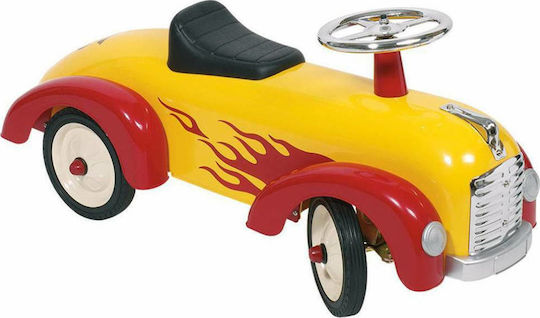 Goki Vehicle Retro Fire Проходилка Количка Ride On за 12++ Месеца 14072 Жълт