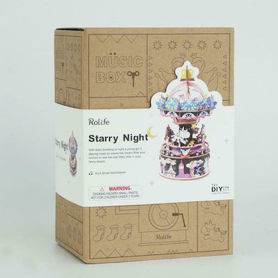 Robotime Wooden Construction Toy Starry Night Kid 13++ years