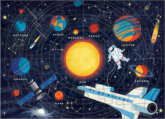 Kids Puzzle Solar System for 5+ Years 70pcs Mudpuppy