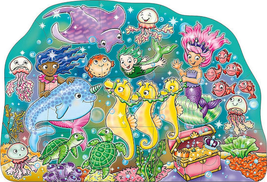Παιδικό Puzzle Γοργόνες για 3+ Ετών 15pcs Orchard