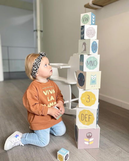 Fresk Stapelspielzeug Stacking Block Set für 12++ Monate
