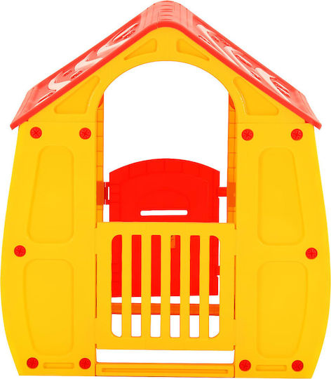 vidaXL Plastic Kids Playhouse Multicolour 102x90x109cm