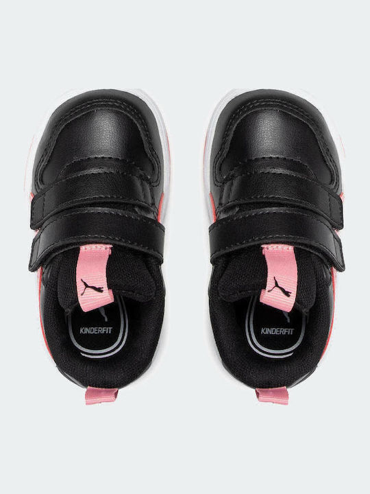 Multiflex Παιδικά Sneakers με Σκρατς Μαύρα